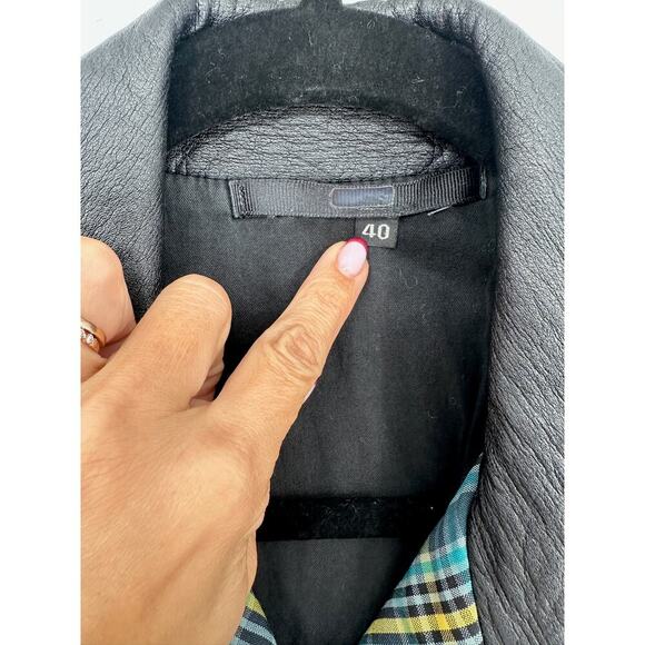 No. 21 Plaid Bomber Jacket - Picture 3 of 11